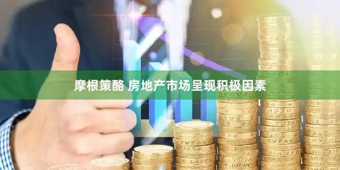 摩根策酪 房地产市场呈现积极因素